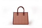 Camilla Top Handle Bag with monogram print 3