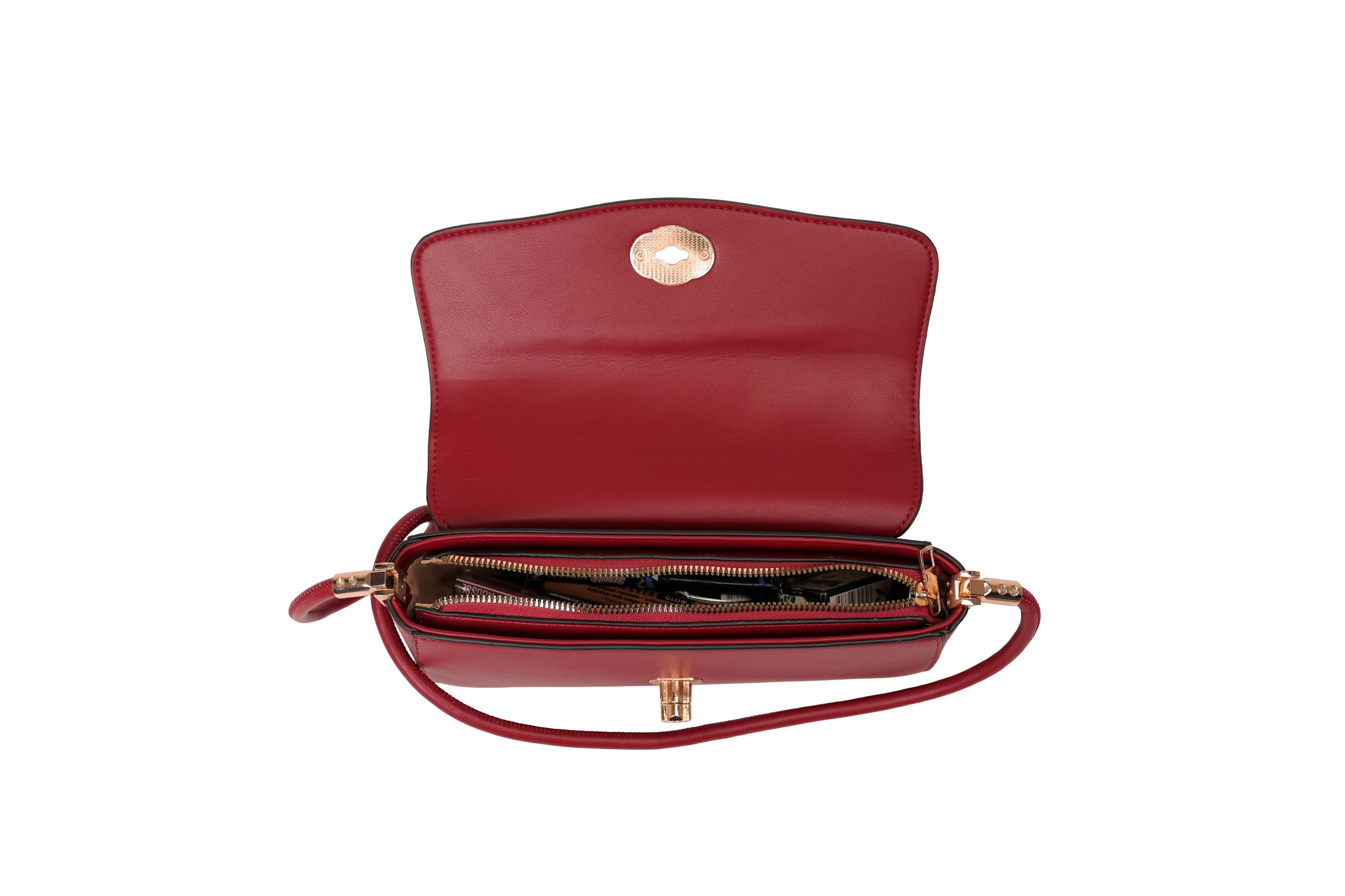 Karryol Mindi Baguette Bag with turn lock 15