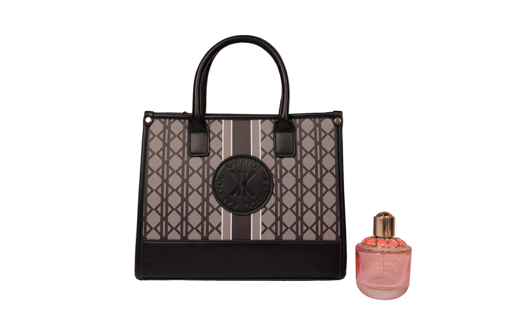 Camilla Top Handle Bag with monogram 2