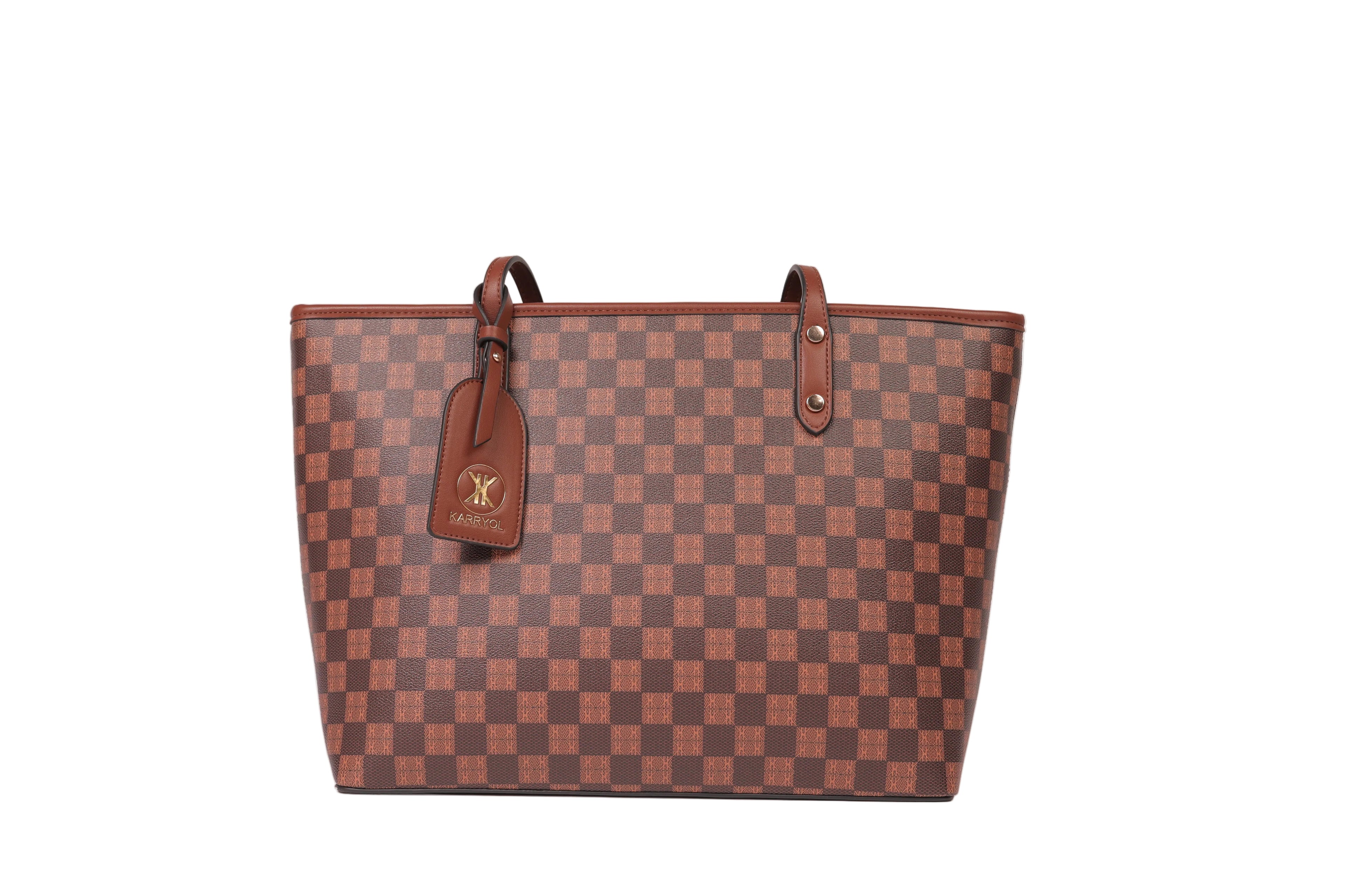 Sylvi Tote Bag with monogram print 3