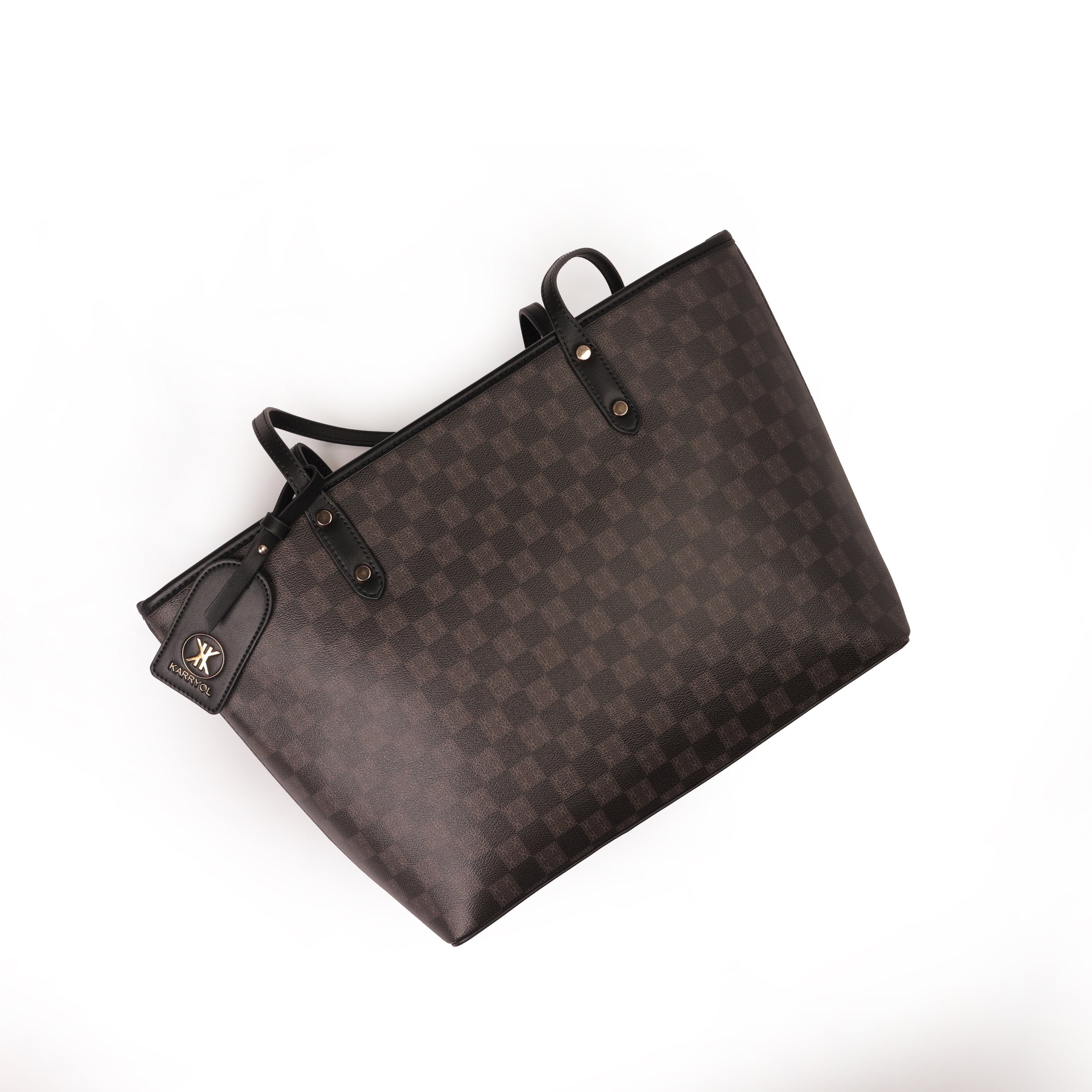 Sylvi Tote Bag with monogram print 4