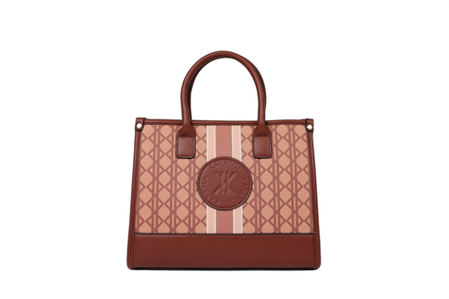 Camilla Top Handle Bag - Brown - 1