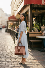 Camilla Top Handle Bag - Brown 4