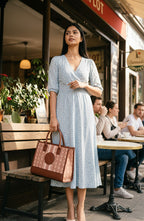 Camilla Top Handle Bag - Brown 5