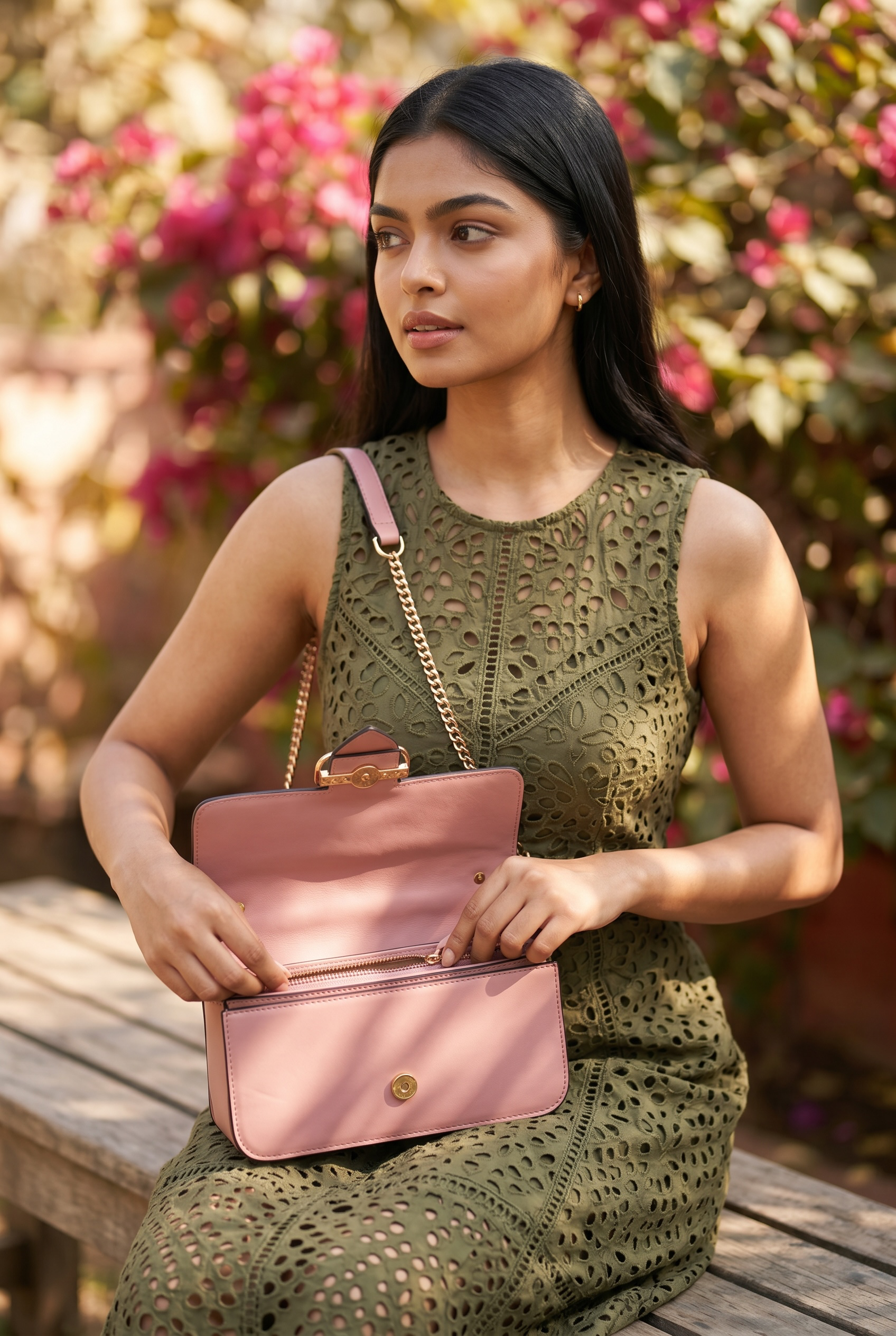 Mona crossbody bag - Pink