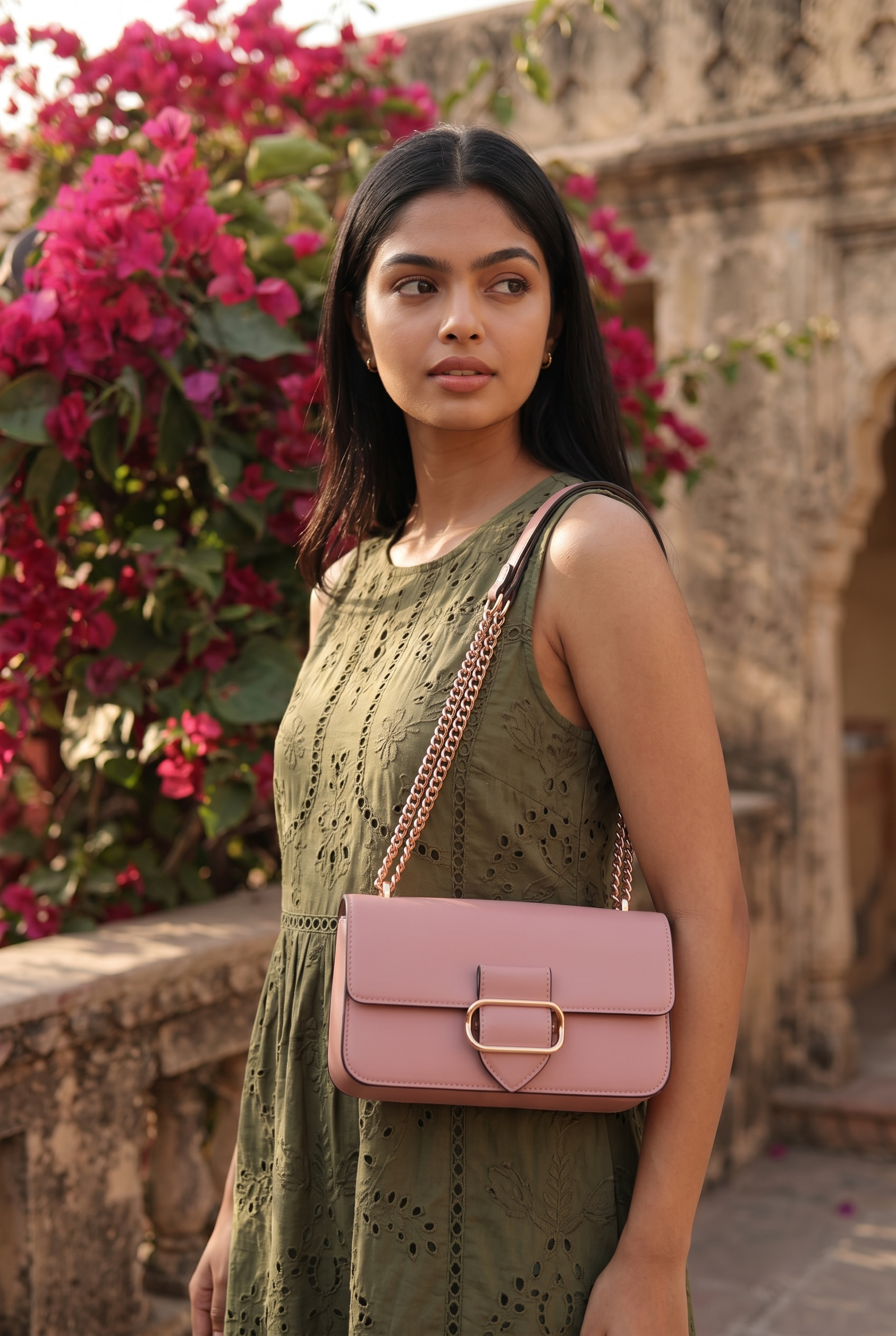 Mona crossbody bag - Pink