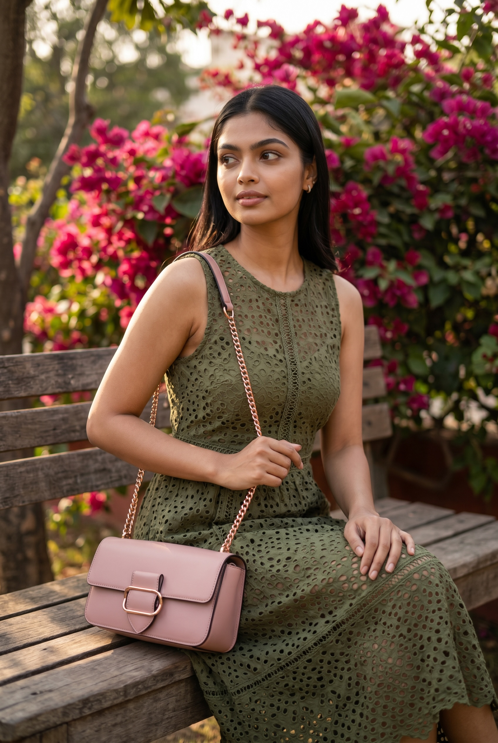 Mona crossbody bag - Pink