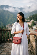 Bella Crossbody bag - Wine