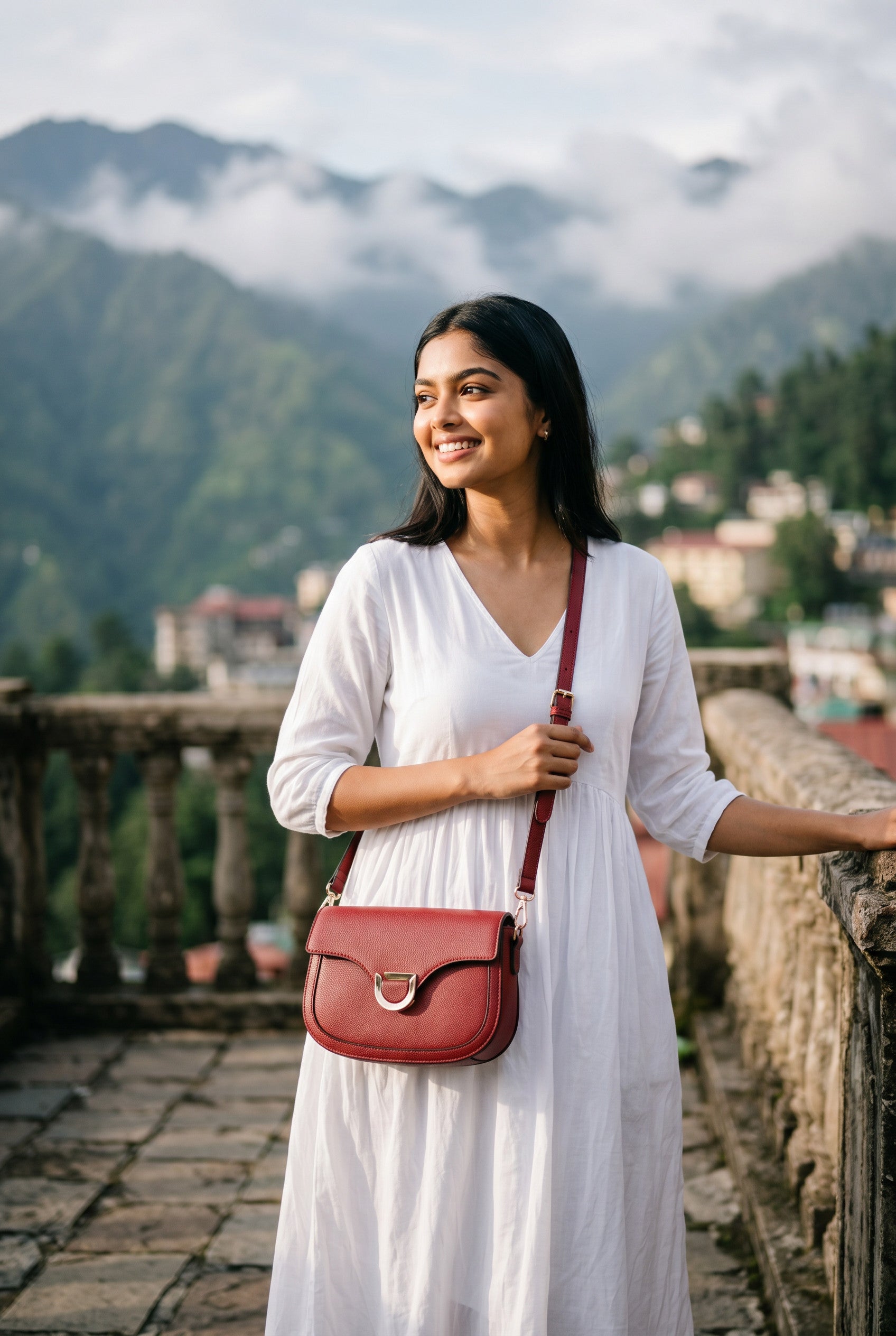 Bella Crossbody bag - Wine