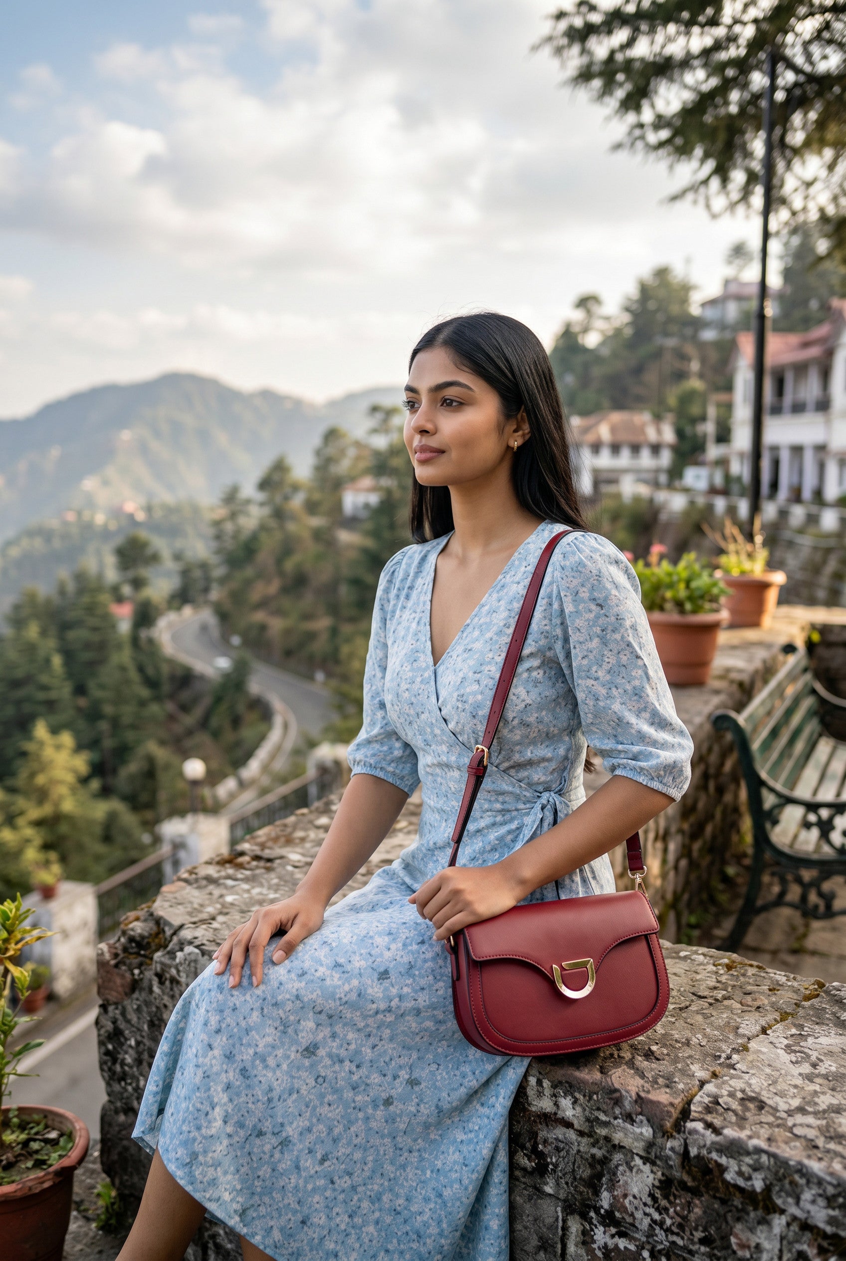 Karryol Bella crossbody bag wine - 3