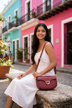 Karryol Bella crossbody bag wine - 5