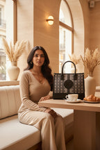 Camilla Top Handle Bag - Black