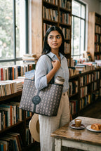 Simmone Tote Bag - Black 1
